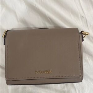 Calvin Klein Tan Crossbody Bag